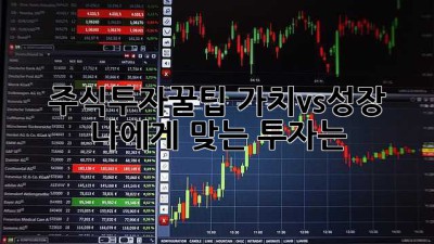 주식투자꿀팁🍯 가치vs성장, 나에게 맞는 투자는? 🤔